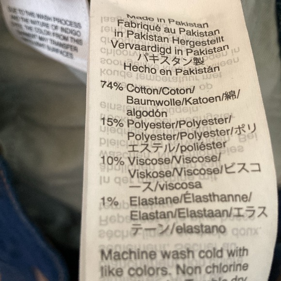 Madewell 9" Mid-Rise Skinny Jeans like new size 30 - Picture 6 of 7